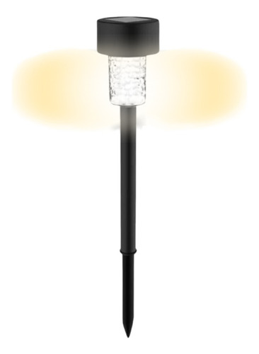Lámpara Solar Led Con Estaca Estevez 0.06w Ip44 De Plástico