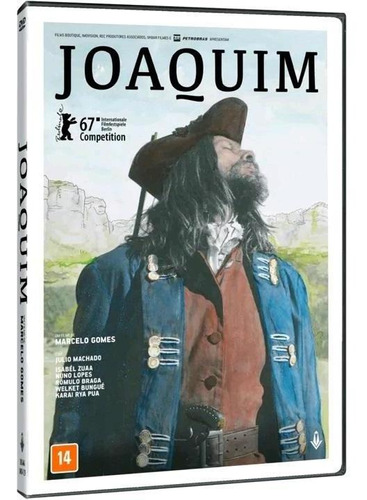 Joaquim - Dvd - Julio Machado - Isabél Zuaa - Rômulo Braga
