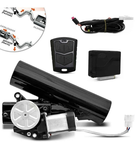 Difusor Escape Elétrico 2,5 Polegadas Controle Frontier