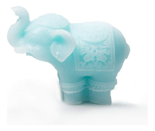 Molde Forma Silicone Elefante Indiano Bipartida Ib-852