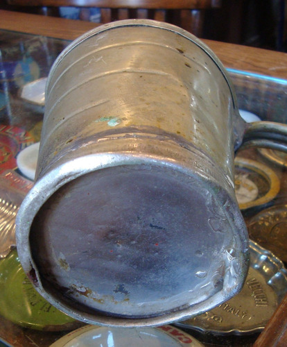 Imagen 6 de 6 de Antigua Jarra De Metal. 28160