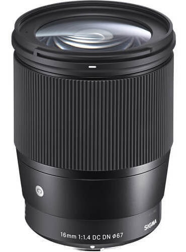 Imagem 2 de 5 de Lente Sigma 16mm F/1.4 Dc Dn Contemporânea Sony E-mount