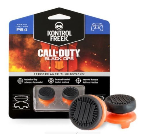 Grip Analógico Controle Ps4 Ps5 Call Of Duty Black Ops 4 Bo4