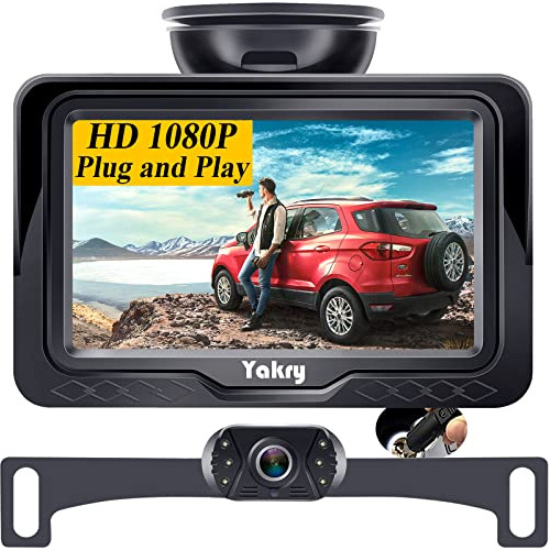 Backup Camera For Car Hd 1080p With Monitor One Wire Diy Kit