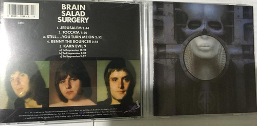 Emerson, Lake & Palmer / Brain Salad Surgery / Cd / Made Usa