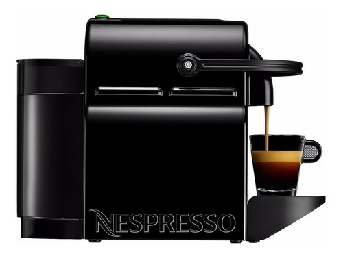 roller Mayor mouth Cafeteira Nespresso Inissia D40 automática preta para cápsulas monodose  220V | Parcelamento sem juros
