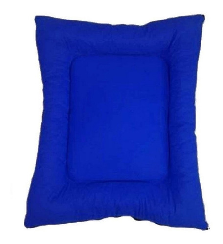 Sleep Easy Colchonete Com Borda Para Pets Cor Azul