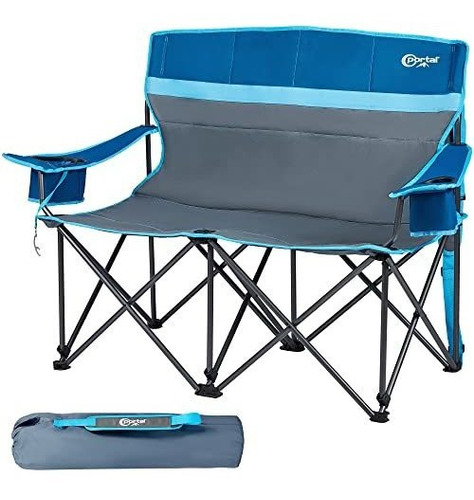 Portal Exterior Doble Silla De Camping 2 Persona B436p