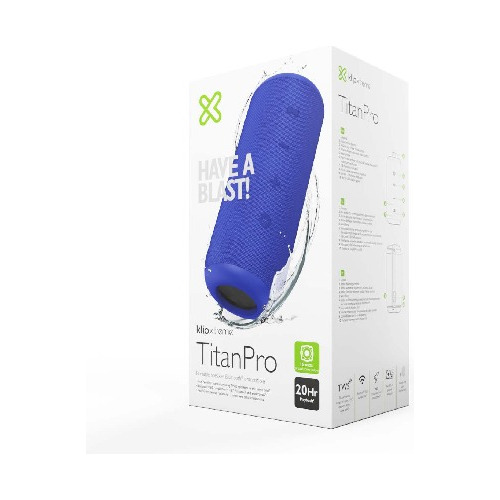 Klip Xtreme Corneta Portatil Ipx7 16w Tws Con Bluetooth V5.0