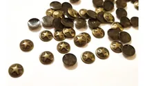 Comprar Tachas Hotfix Termoadhesivas Redondas Con Estrella X 50 Uni