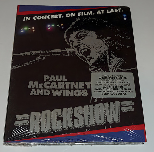 Blu-ray Paul Mccartney And Wings - Rockshow (lacrado) Versão Do Álbum Estandar