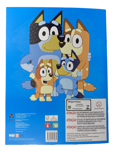 Bluey Mundo da Diversão On Line Editora Capa Mole