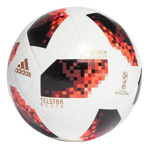 Pelota de fútbol adidas Telstar Mechta 18 Top Glider nº 5 color blanco y negro