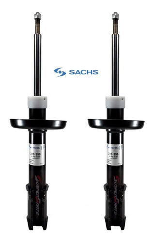 Imagen 2 de 7 de Kit Amortiguadores Delanteros Sachs Chevrolet Celta 11+