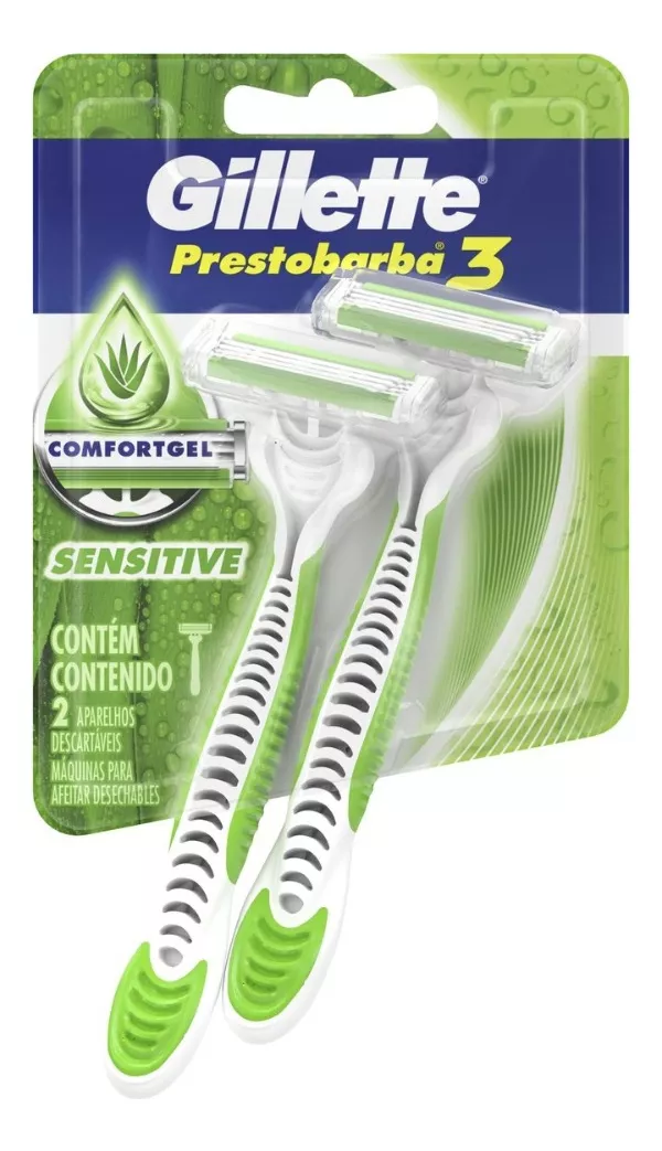 Terceira imagem para pesquisa de prestobarba gillette