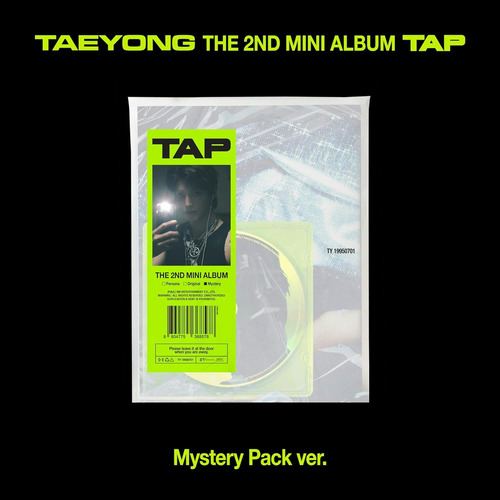 Taeyong (nct) Tap Mystery Pack Version Cd + Libro Nuevo Imp