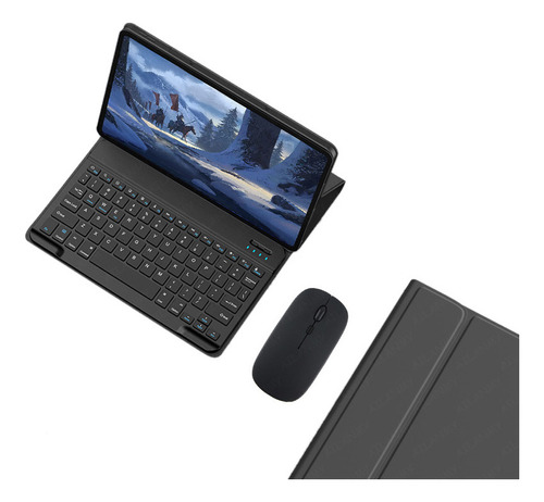 Funda Con Teclado Y Mouse Para Lenovo Tab M10 Plus 3rd 10.6