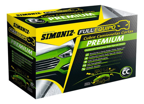 Cubreauto Simoniz 108837 P/ Camioneta Talla L