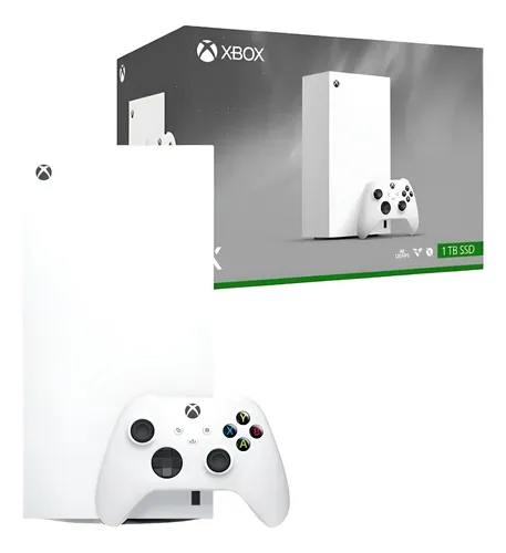 Console Microsoft Xbox Series X 1tb Digital Xbox Series X Branco