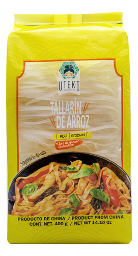 Tallarín De Arroz 400 G Uteki Alimentos