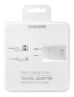 Cargador Samsung Tipo C 15w Quick Charge Ultra Fast Original