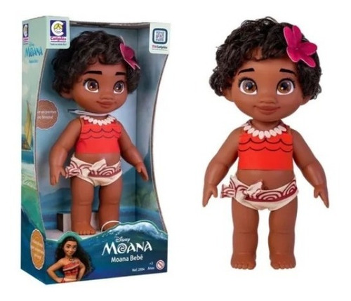 Boneca Moana - Princesa Disney - Cotiplas