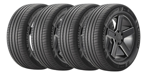 Kit 4 Pneu Aro 20 Michelin 255/45r20 Xl Tl Pilot Sport 4 Suv