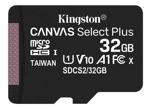 Imagen 3 de 4 de Kingston Memoria Micro Sd 32gb Clase 10 Original 80mb +