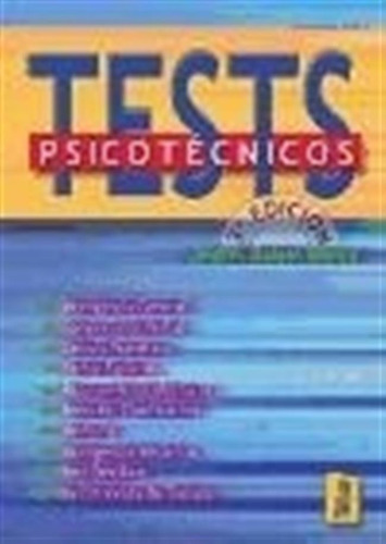 Libro Tests Psicotecnicos De Andres Mateos Blanco