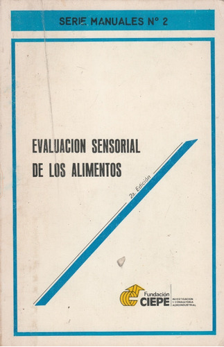 Evaluacion Sensorial De Los Alimentos Fundacion Ciepe