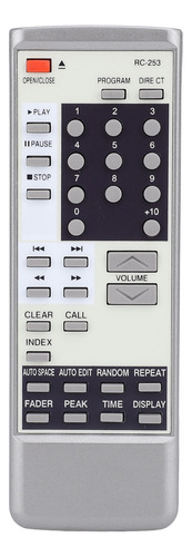 Substituição Do Controle Remoto Rc 253 Para Dcd1560