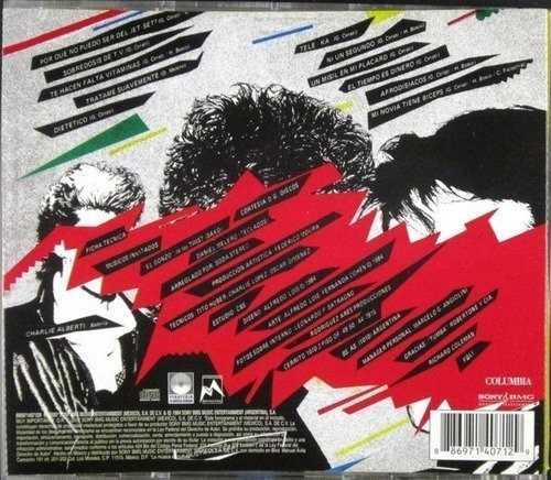 Imagen 2 de 2 de Soda Stereo Soda Stereo Cd Nuevo Musicovinyl