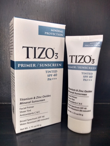 Imagen 2 de 3 de Protector Solar Tizo 3 Facial 50g