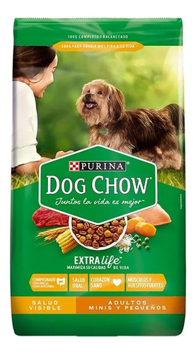Dog Chow Adulto Razas Peq X 17k
