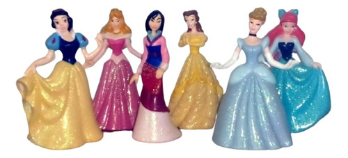 Princesas Disney Hermosas Figuras -coleccion Completa-