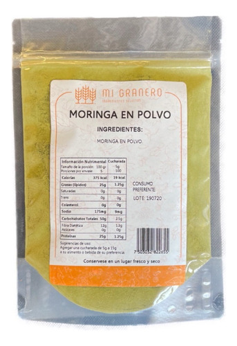 Moringa Pura Polvo Molida 5 Kilos