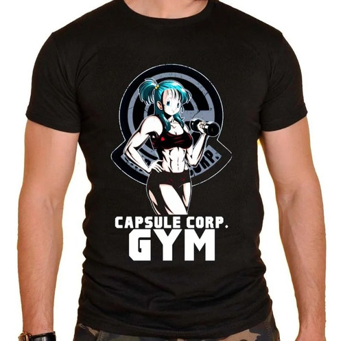 Polo Capsule Corp Gym Bulma Dragon Ball Polos Estampados