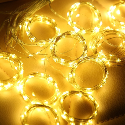 Cortina De 300 Luces Led De 3 X 3 M Con Control Remoto 5 Pzs