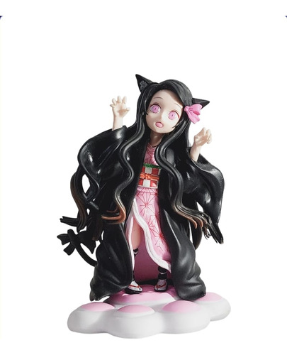 Figura Anime Nezuko Camado Con Su Base