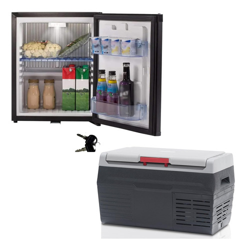 Mini Refrigerador Portátil De 20l Con Cerradura Para Coche