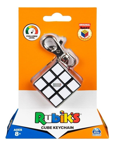 Cubo Rubiks 3x3 Mini Llavero Viaje Desafio Ingenio Fidget Color de la estructura Multicolor