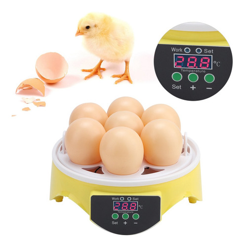 Hatcher 7 Huevos Inteligentes Para El Hogar, Pollos Y Patos