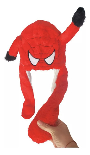 Gorro Spiderman De Luz Con Movimiento En Orejas