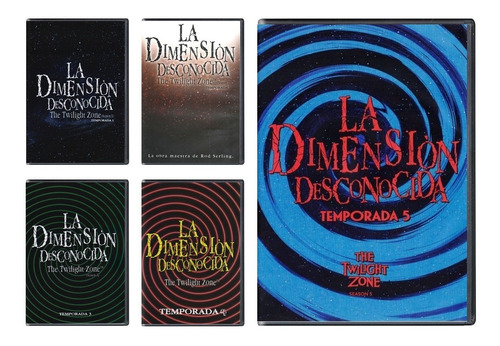 La Dimension Desconocida Temporadas 1 - 5 Series Dvd