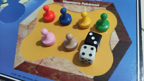 Juego De Mesa Pokémon Maestro Entrenador Hasbro 1999 (Usado)