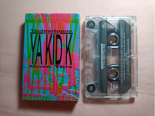Technotronic Ft. Ya Kid K - Single De Move This En Cassette