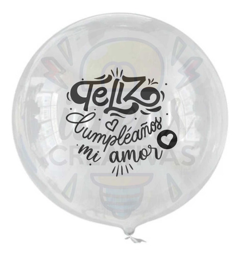 10 Fraces Vinil Para Globo 10cm Toda Ocasion