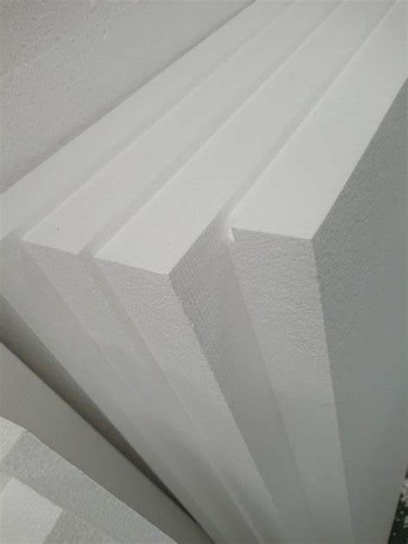 10 Piezas De Placa De Unicel Blanco 25 X 25 X 2 Cm