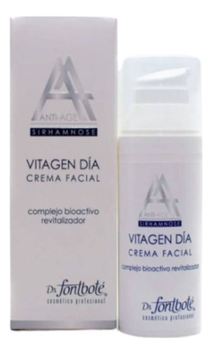 Crema Facial Anti Arrugas Vitagen Día 50g Dr. Fontbote