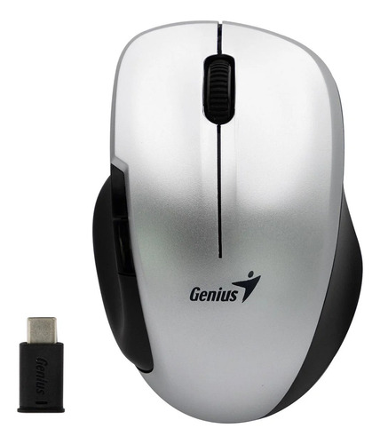 Mouse Ergo 8200s Genius Inalámbrico Tipo-c Silver / Tcenter
